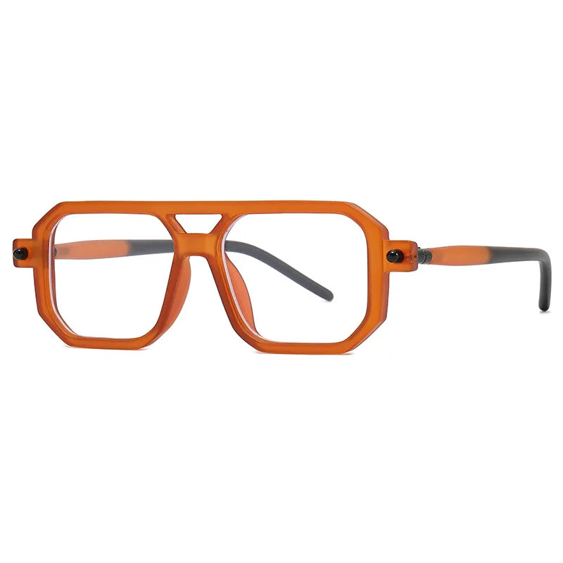 Square Sunglasses For Men Women Blue Light Blocking Shades UV400 Sun Glasses Luxury Thick Frame Eyeglasses Driving Eyewear