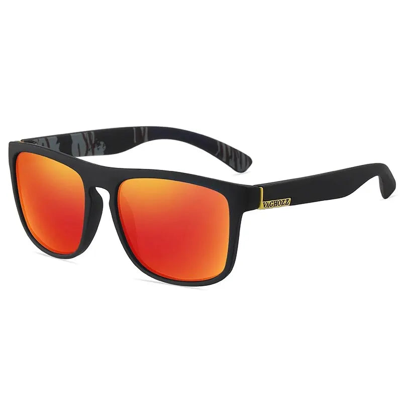 VAGHOZZ Brand Classic Sunglasses Men UV400 Fishing Sun Glasses Women Square Outdoor Male Sport Eyewear Driving Shades