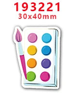 10 Pcs Back To School Planar Resin Flatback For DIY Hairbow Accessory Decoration PR192788