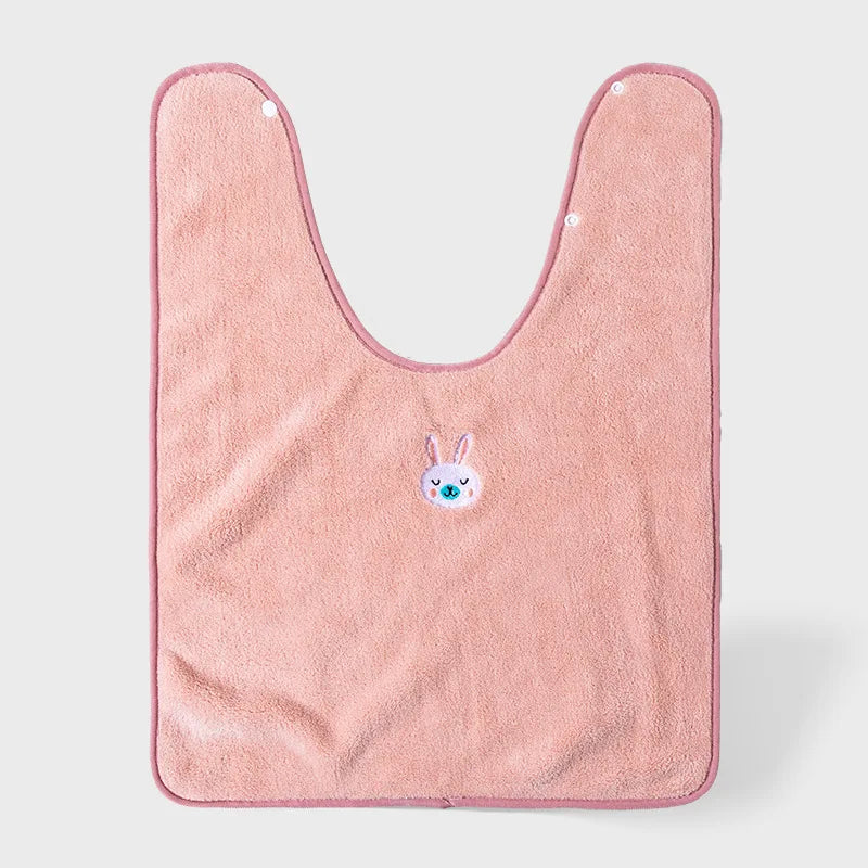 1pc Baby Bibs for Children Washing Face Towel Soft Salive Towel Boys Girls Learning Brushing Teeth Towel for 1 To 3 Years Kids