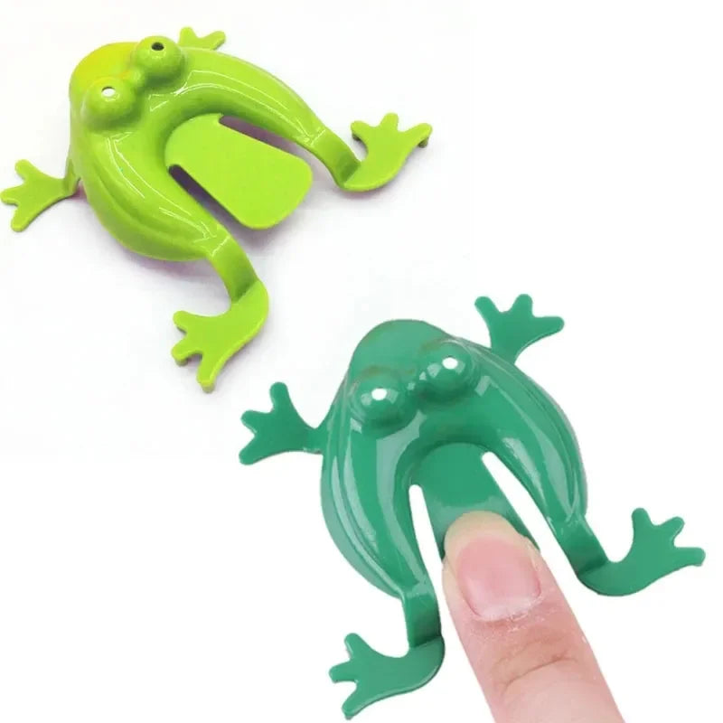10 Pcs Jumping Frog Bounce Toys For Kids Novelty Assorted Stress Reliever Toys For Children Birthday Gift Party Favor Gifts