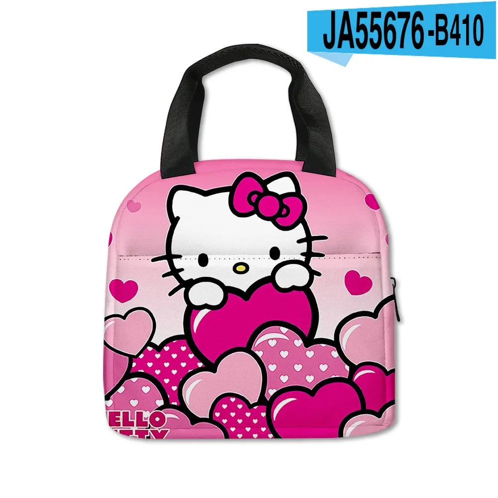 HelloKitty Kuromi Backpack Cute Elementary School Student Junior High School Cartoon School Bag Mochila Cartoon Backpack