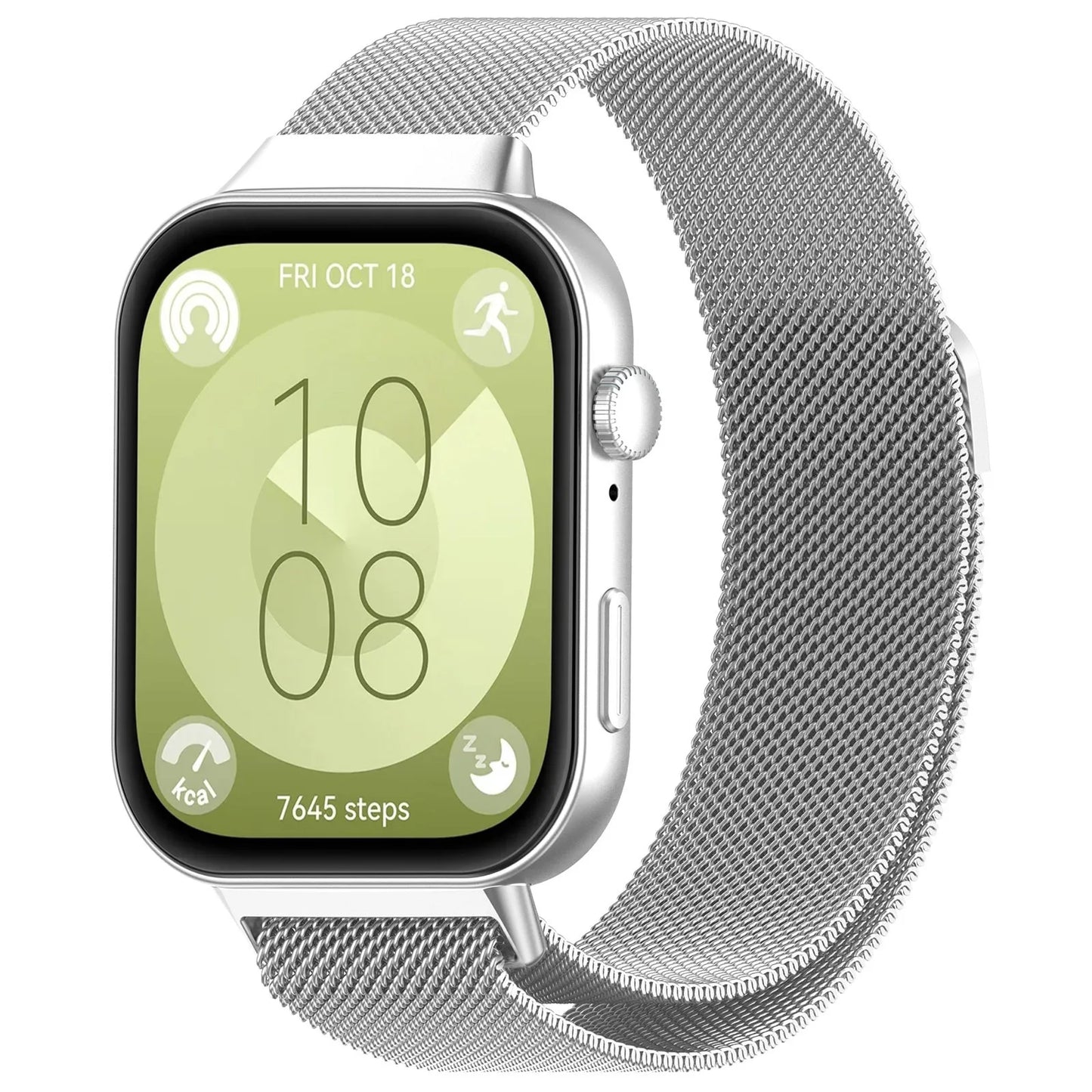 Milanese Loop Strap For Huawei Watch Fit 3 4 4Pro Magnetic Statinless Steel Band Metal Bracelet For Huawei Fit4 4Pro Fit3 Correa