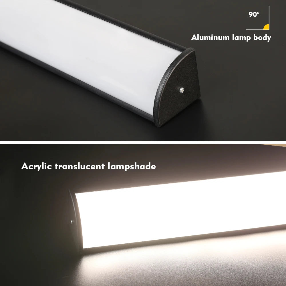 2/1 PCS Led Waterproof Wall Lamp IP65 Outdoor Long Strip Light APP/Remote Control Garden Decoration External Wall Lamps 85V-265V