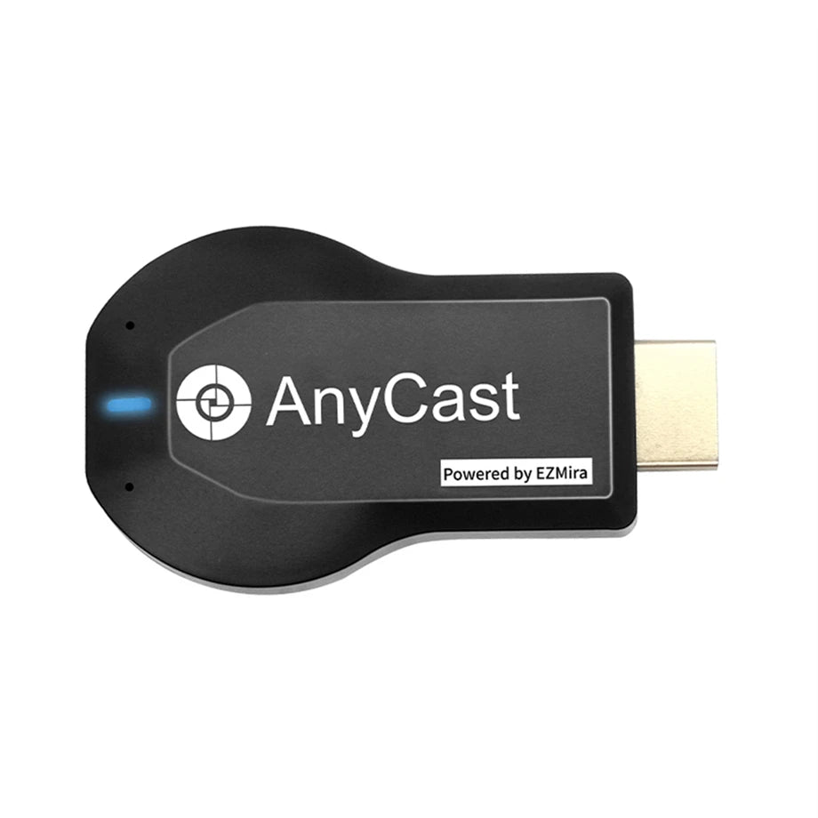 Clé TV 1080P M2 Plus compatible HDMI, récepteur d'affichage WIFI, partage d'écran Anycast DLNA pour IOS Android Miracast Airplay
