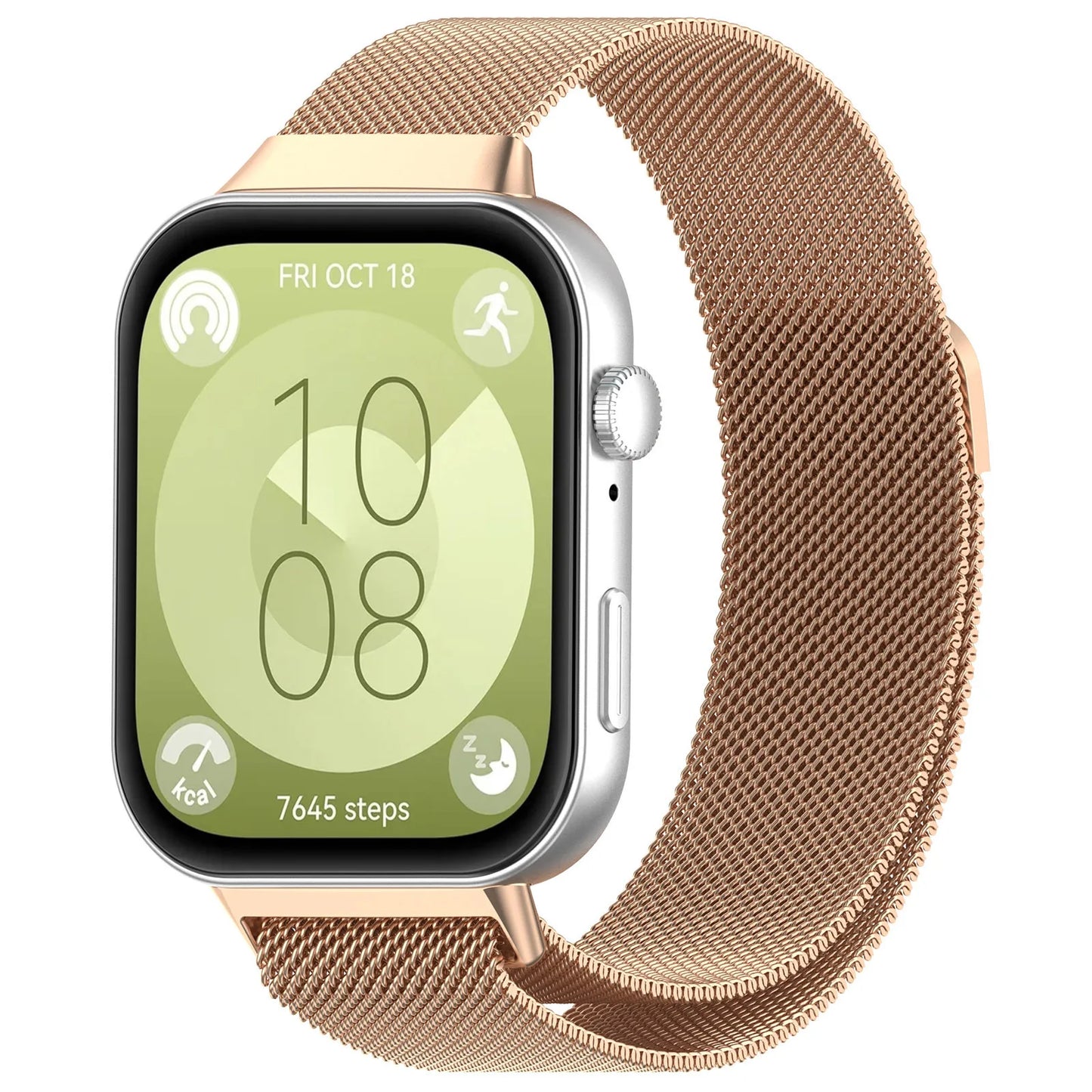 Milanese Loop Strap For Huawei Watch Fit 3 4 4Pro Magnetic Statinless Steel Band Metal Bracelet For Huawei Fit4 4Pro Fit3 Correa
