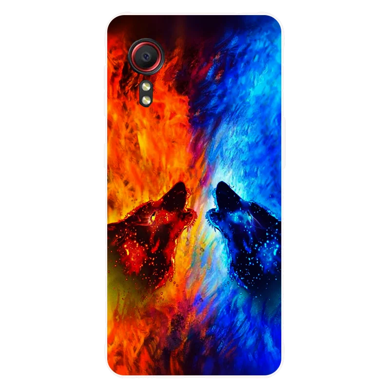for Samsung Galaxy Xcover 5 Case Football Soft Silicone Back Cases for Samsung Xcover 5 G525F 5.3" Phone Cover Xcover5 Fundas