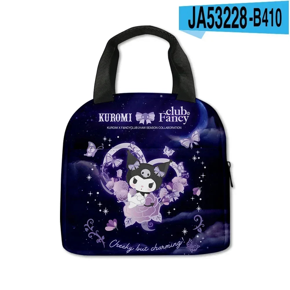 Hot Kuromi Female Japanese Cute Elementary School Student Junior High School Cartoon School Bag Mochila Cartoon Backpack