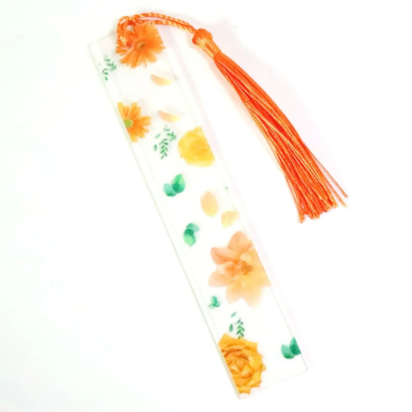 1pc Flower Bookmark Transparent Daisy Epoxy Resin Book Marker Floral Page Marker For Best Friends Back To School Back To School