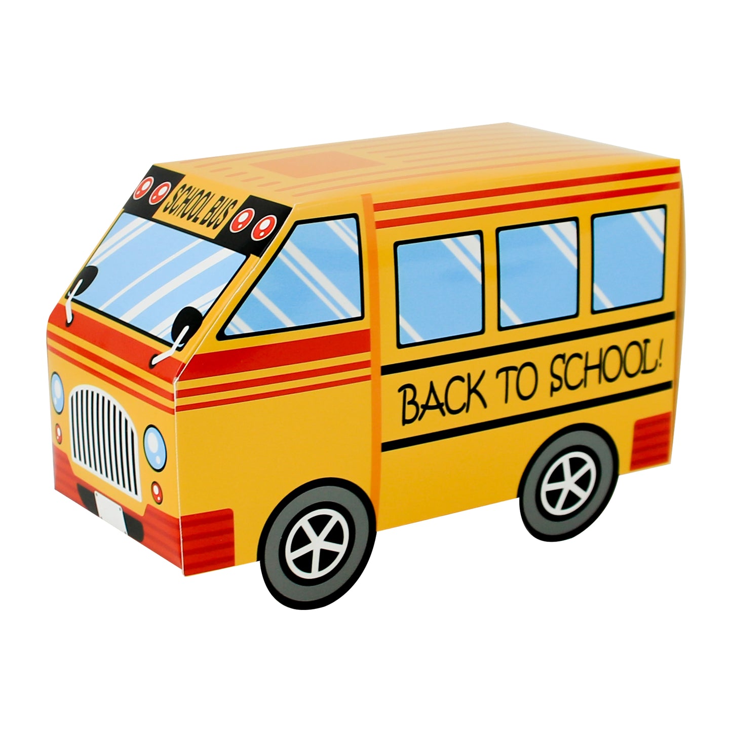 24PCS School Bus Party Treat Boxes Back to School Gift Box for Welcome Back to School Party Decor Supplies