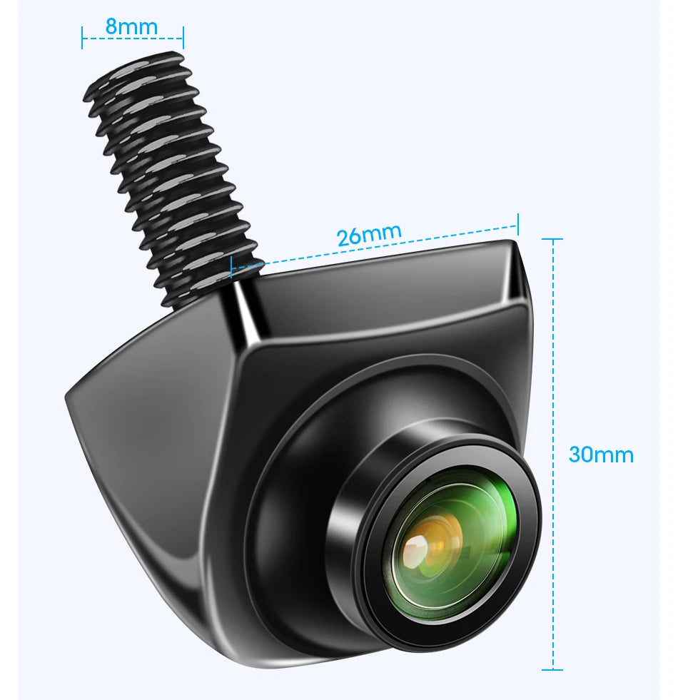 AHD 1920x1080P CVBS Vehicle 170° Car Rear View Camera Night Vision Fisheye Golden Lens HD Universal Reverse 12V IP68 Waterproof