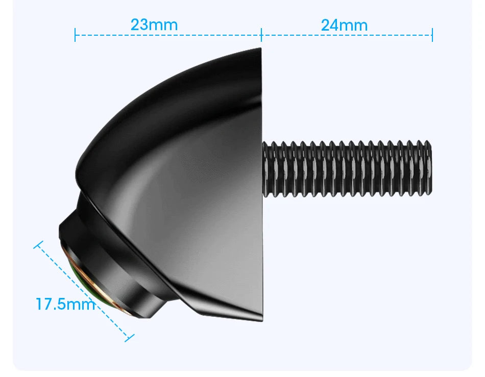 AHD 1920x1080P CVBS Vehicle 170° Car Rear View Camera Night Vision Fisheye Golden Lens HD Universal Reverse 12V IP68 Waterproof