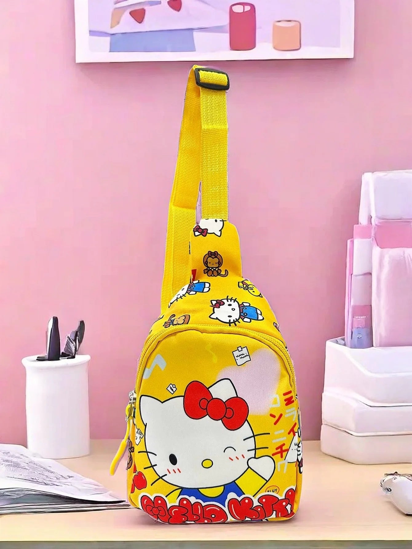 Hot Kuromi Female Japanese Cute Elementary School Student Junior High School Cartoon School Bag Mochila Cartoon Backpack