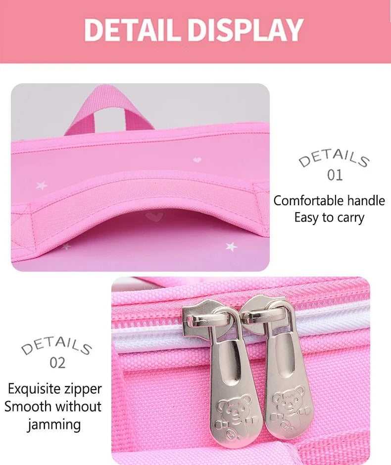 Boy School Backpack with Lunchbox School Child Elementary Student Bags Girls Waterproof Astronaut School Bags Bookbags