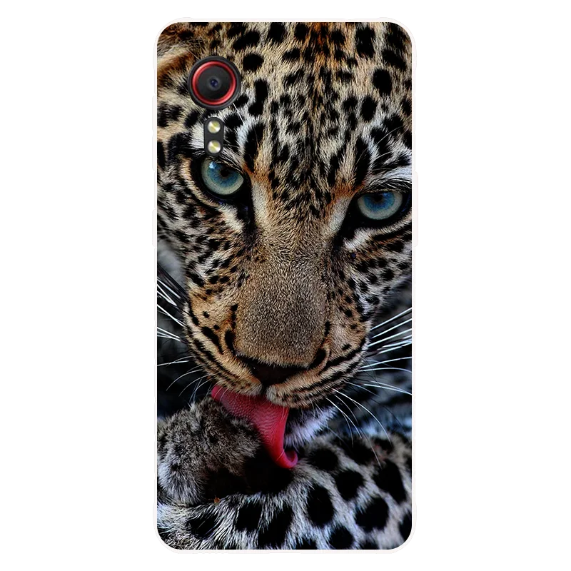 for Samsung Galaxy Xcover 5 Case Football Soft Silicone Back Cases for Samsung Xcover 5 G525F 5.3" Phone Cover Xcover5 Fundas