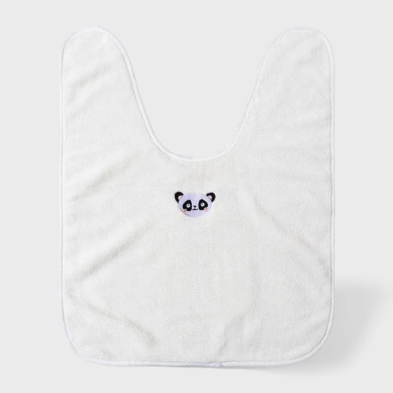 1pc Baby Bibs for Children Washing Face Towel Soft Salive Towel Boys Girls Learning Brushing Teeth Towel for 1 To 3 Years Kids