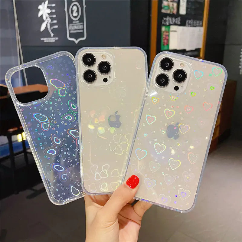 Coque de téléphone à paillettes