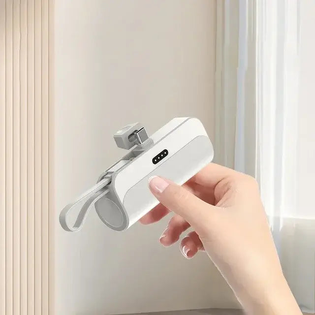 Mini Power Bank sans fil - Charge rapide