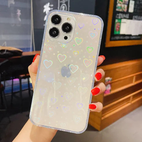 Coque de téléphone à paillettes