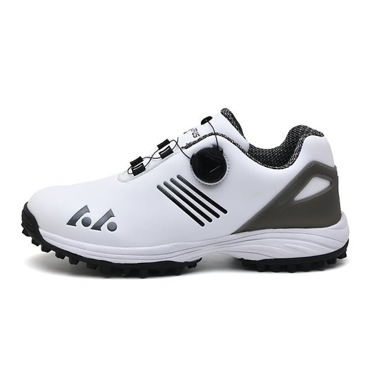 LEFUS Breathable & Comfortable Men's Golf Shoes - Non-Slip, Rotating Buckle Closure for All Seasons