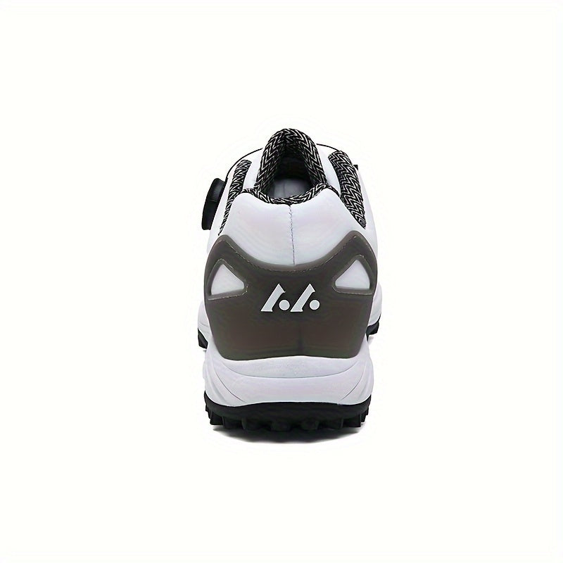 LEFUS Breathable & Comfortable Men's Golf Shoes - Non-Slip, Rotating Buckle Closure for All Seasons