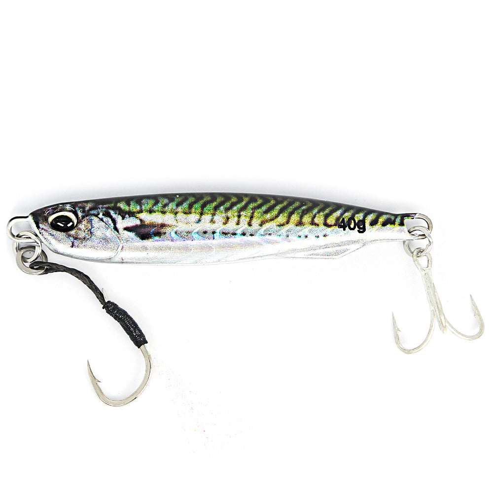 Ultimate Metal Cast Jig Spoon - Highly Realistic 3D Printed Saltwater Fishing Lure with Enhanced Durability, 30G/40G/60G Weight Options, and Artificial Bait Tackle for Increased Catch Rate