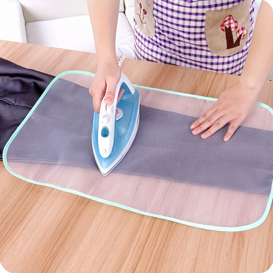 [High Temperature Ironing Cloth Guard] Protective Ironing Cloth High Temperature Board Press Mesh Insulation Pad Guard Protection Clothing Home Accessories Color Random