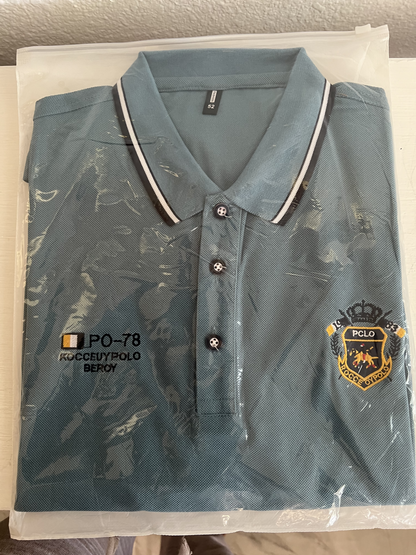 Polo Men Shirt PCLO Men Polo Shirt Short Sleeve – Breathable Casual Embroidered Polo for MenShort Sleeve - PCLO