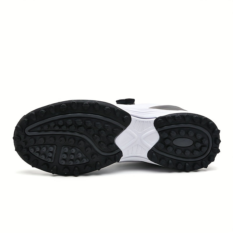 LEFUS Breathable & Comfortable Men's Golf Shoes - Non-Slip, Rotating Buckle Closure for All Seasons