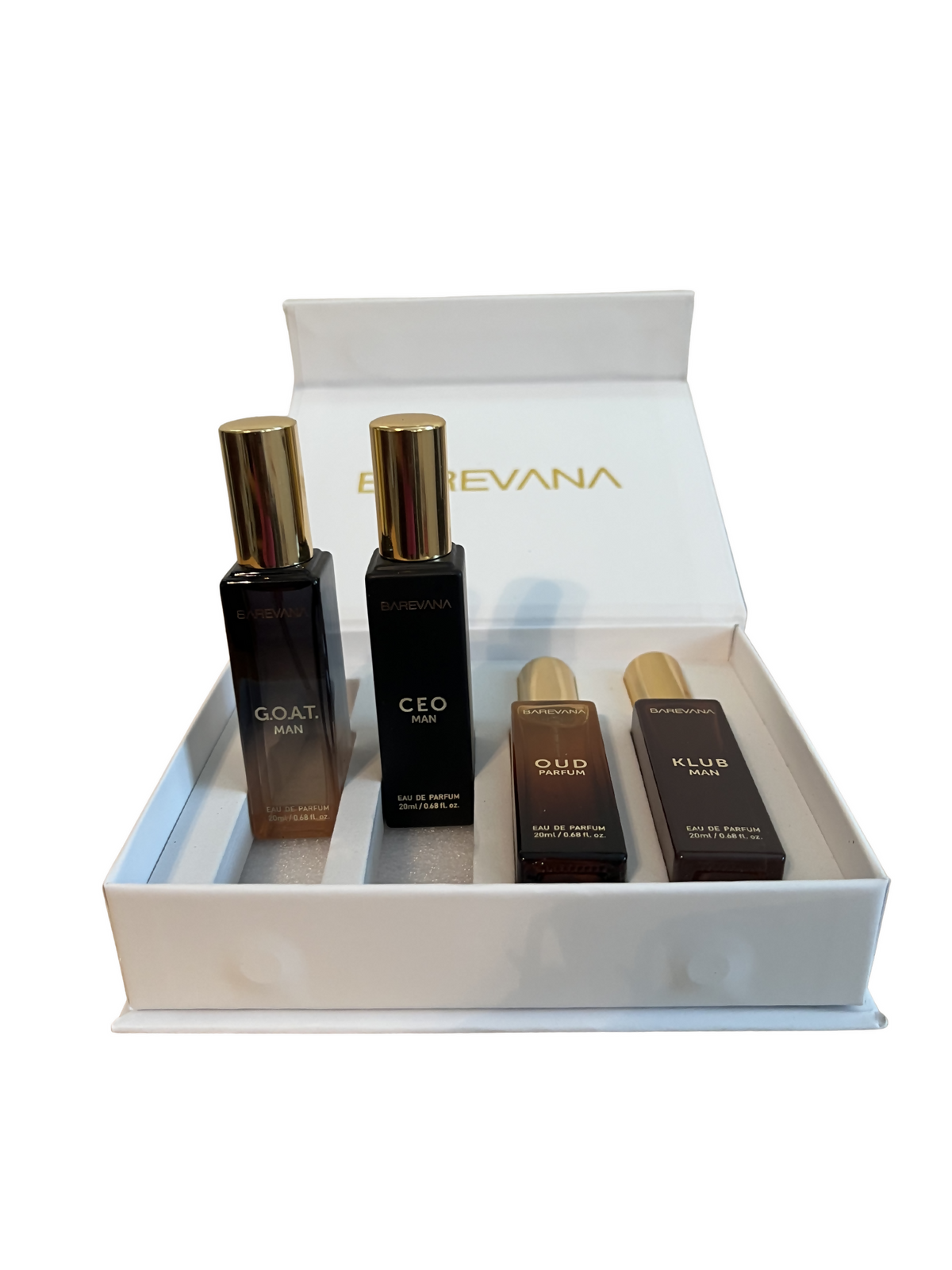 Barevana Luxury Unisex Perfume Gift Set – 4-Piece Collection