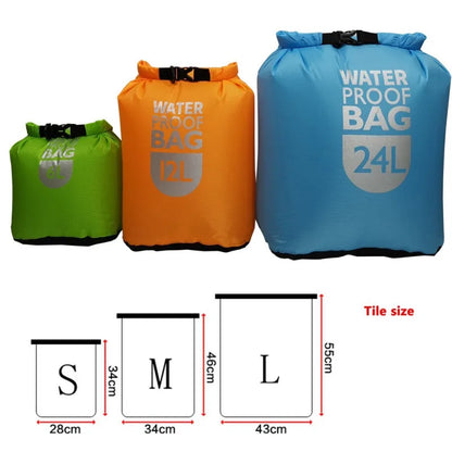 Waterproof Dry Bag Pack Sack Swimming Rafting Kayaking River Trekking Floating Sailing Canoing Boating Water Resistance