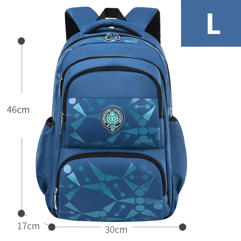 Primary School Backpacks Waterproof Children School Bags For Boys kids Travel Backpack  Orthopedic School bag Mochila Infantil
