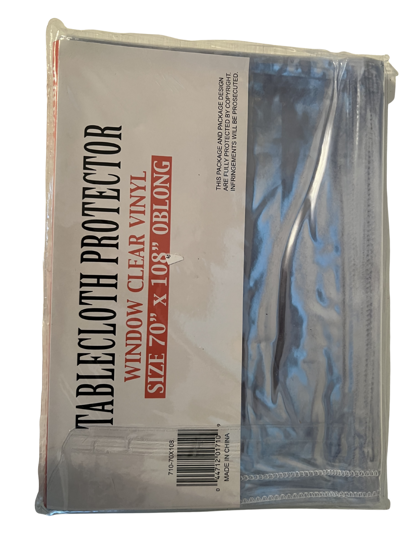 Tablecloth Window Clear Vinyl