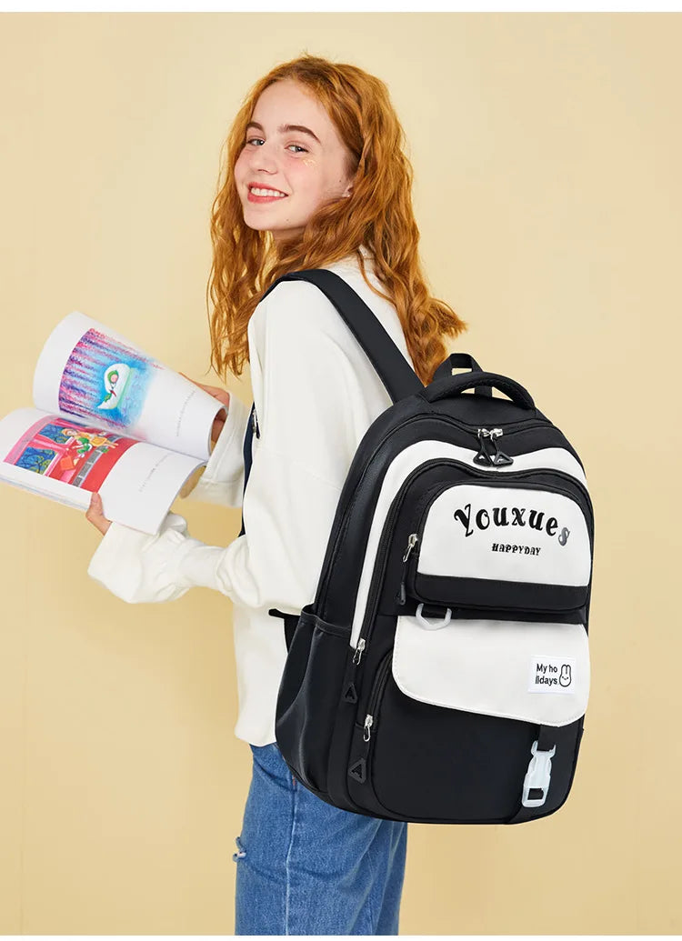 Waterproof Children School Backpack School Bags Girls Kids Schoolbag Primary Middle School Backpack Travel Student Book Bag