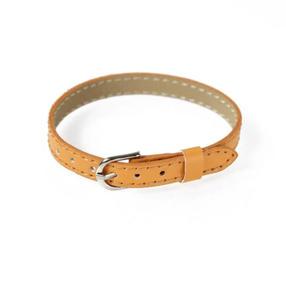 5Pcs Doll Waist Belts PU Leather Super Mini Waistband Candy Color DIY Handmade Belt For 1/3 1/6 Bjd Doll Clothes Accessories