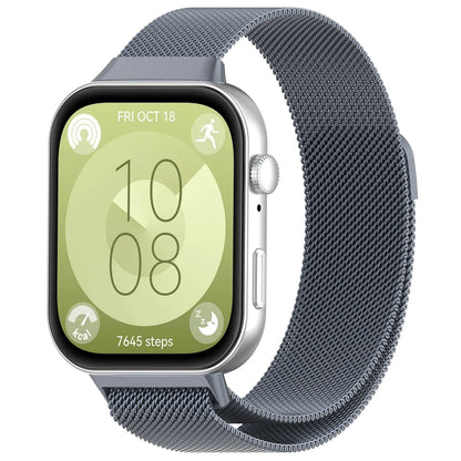 Milanese Loop Strap For Huawei Watch Fit 3 4 4Pro Magnetic Statinless Steel Band Metal Bracelet For Huawei Fit4 4Pro Fit3 Correa
