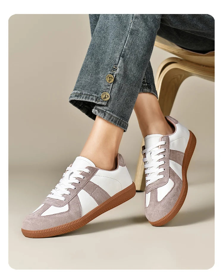 High Quality Luxury Sneakers for Men Women Retro Fashion Leather Shoes Trainers Men Flat Casual Sneakers Men Zapatillas Hombre