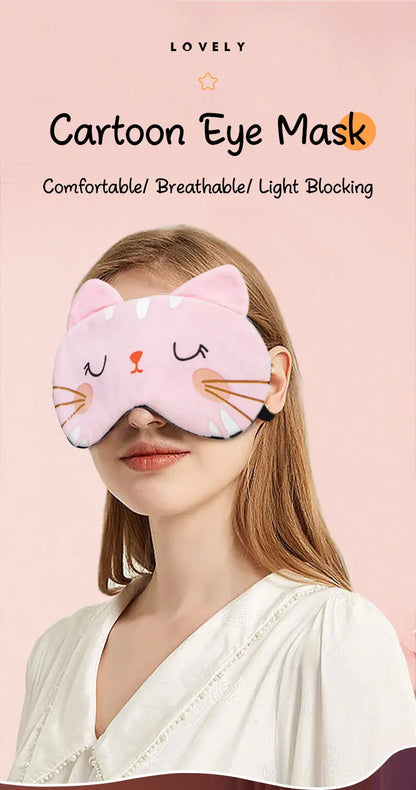 Eye Mask for Sleeping Eye Patch Shading Sleep Eyepatch Women Travel Relax Cover Eyeshade Health Sleeping Shield Eye Care Tools