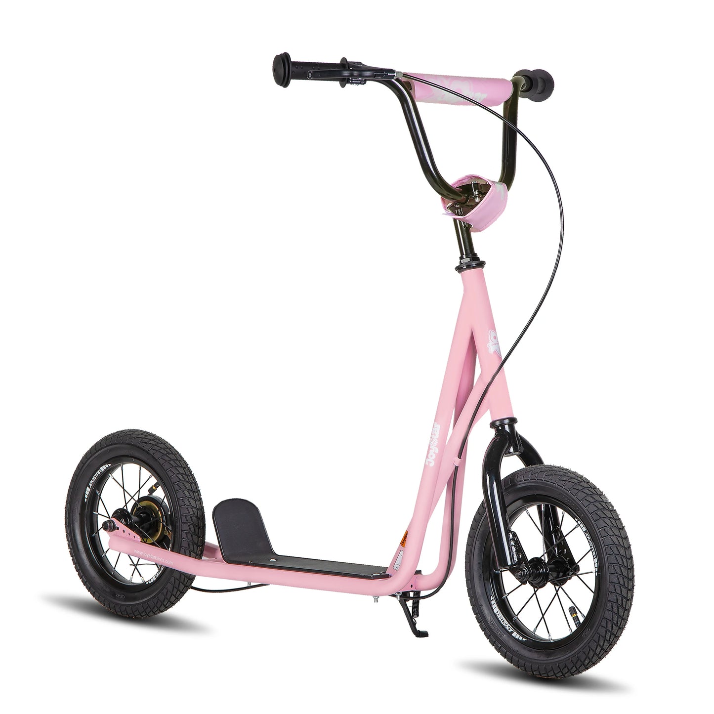 JOYSTAR Kick Scooter for Ages 5-9 Years Old Kids with 12 Inch Front and Rear Wheel, Rear V-Brake and Adjustable Handlebar