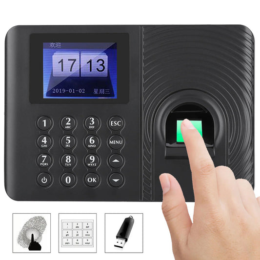 Biometric Fingerprint Time Attendance Recorder Recognition Device Access Control Time Attendance Fingerprint Time Attendance