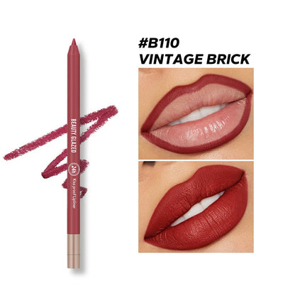 BEAUTYGLAZED 10 colors matte lip glazes do not fade easily non-stick cup lasts 24 hours for a glazed nude lipstick pen