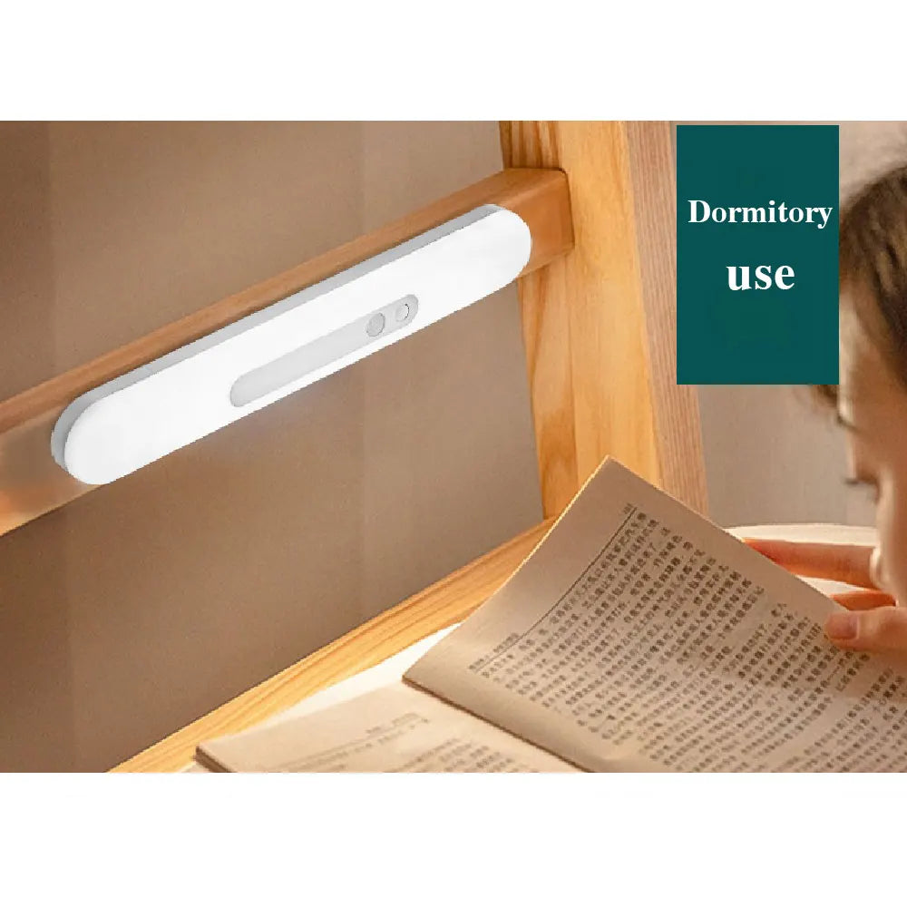 Led night light Rechargeable Human Body Induction Light USB Stepless Dimming Reading Eye Protection Wardrobe Bedside night light