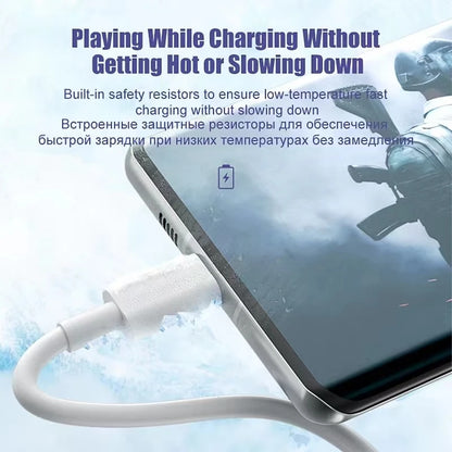 NNBILI 1-3PCS 10A 100W Type C Super Fast Charging Cable Data Cord For  Huawei OPPO vivo iQoo Quick Charing USB C Cables