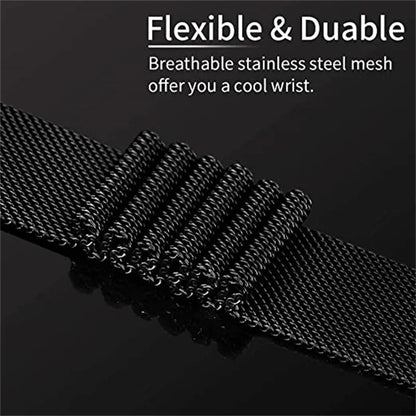 Milanese Loop Strap For Huawei Watch Fit 3 4 4Pro Magnetic Statinless Steel Band Metal Bracelet For Huawei Fit4 4Pro Fit3 Correa