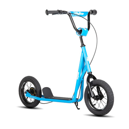 JOYSTAR Kick Scooter for Ages 5-9 Years Old Kids with 12 Inch Front and Rear Wheel, Rear V-Brake and Adjustable Handlebar