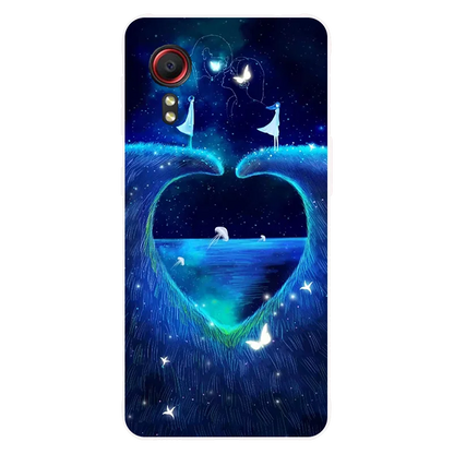 for Samsung Galaxy Xcover 5 Case Football Soft Silicone Back Cases for Samsung Xcover 5 G525F 5.3" Phone Cover Xcover5 Fundas
