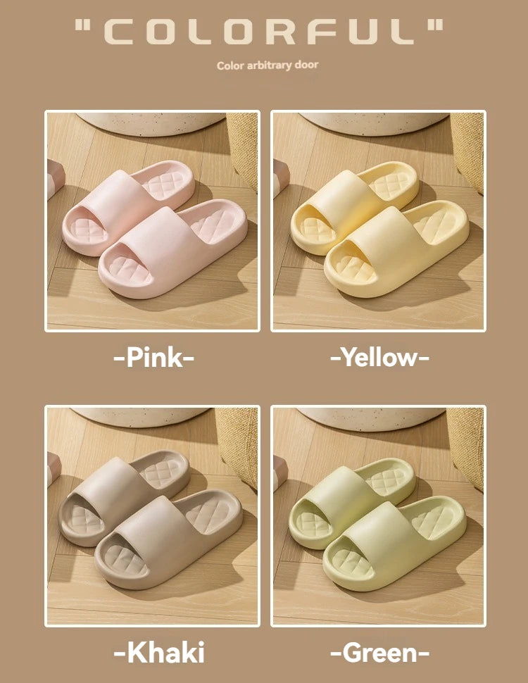 Household Indoor Bathroom Bath Couple EVA Slippers Home Shoes Home Indoor Bathroom Bathing