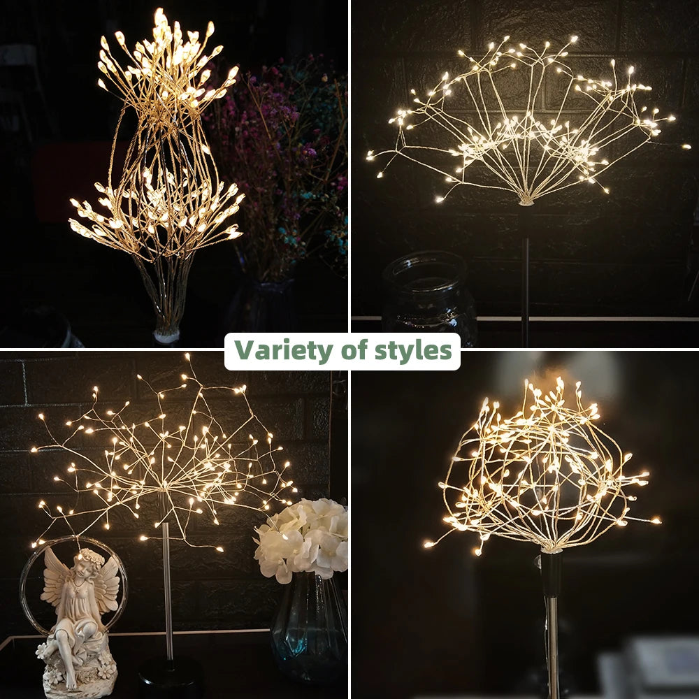 Tree Night Light 120LEDs Remote Controls Fairy Table Lamp Modern Creative Night Light for Bedroom Wedding Party Christmas Decor