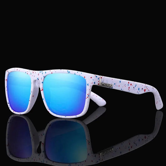 VAGHOZZ Brand Classic Sunglasses Men UV400 Fishing Sun Glasses Women Square Outdoor Male Sport Eyewear Driving Shades