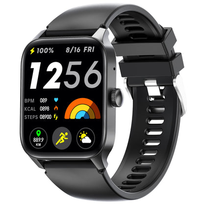 EIGIIS Smart Watch QS56 For Men And Women 1.83" TFT Bluetooth Call Sports Watch Health Monitor IP67 Waterproof Custom Dial